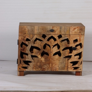 Factory Direct Wooden Bedside Table with Storage <b>Drawer</b> Modern Bedroom <b>Side</b> Cabinet Furniture Customized Design Available - Product Image 1