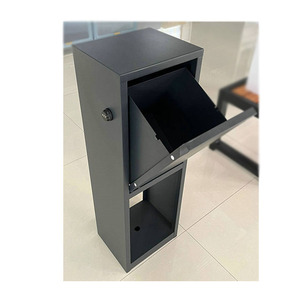 Buzón de Correo y Paquetería de Acero para Exteriores, Montado en Pared, con Recubrimiento en Polvo, Colores Personalizables, Construcción Duradera de Acero SPCC, Venta al Por Mayor - Product Image 5