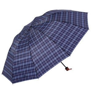 Büyük boy üç kişi kafes on-kemik üç kat şemsiye takviyeli hafif manuel iş toptan - Product Image 5