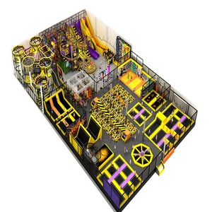 Thương Hiệu Nhảy Trong Nhà Hình Chữ Nhật Thảm Không Thấm Nước Trampoline Các Nhà Sản Xuất Trẻ Em Trampoline Công Viên - Product Image 5