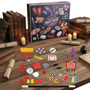 AiJH 75 Juguetes de Magia, Kit Educativo de Cadenas de Anillos Mágicos de Plástico para Niños de 4 a 14 Años, Set de Accesorios para Trucos de Magia Callejera - Product Image 4