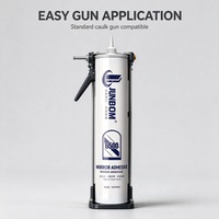 JUNBOM 6500 Mastic silicone alcoxy neutre à durcissement alcoxy, forte adhérence, pour intérieur et extérieur, décoration de verre, service OEM fabricant