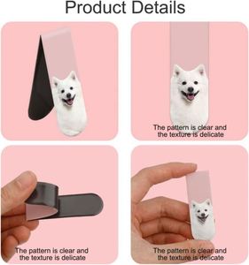 ที่คั่นหนังสือแม่เหล็กแบบขายส่ง ลายการ์ตูนสัตว์น่ารัก คลิปหนีบสมุดแพลนเนอร์ ของขวัญส่งเสริมการขาย พลาสติก สำหรับยานยนต์ การศึกษา ตัวแทนท่องเที่ยว - Product Image 3