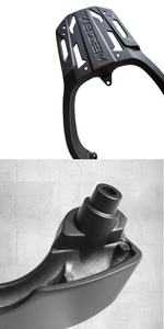 Adatto per <span class=keywords><strong>SYM</strong></span> Fit 4 <span class=keywords><strong>Fiddle</strong></span> 4, portapacchi posteriore <span class=keywords><strong>125</strong></span>, portapacchi in lega di alluminio per <span class=keywords><strong>Fiddle</strong></span> 5, staffa per baule 150, modifica del portapacchi. - Product Image 6