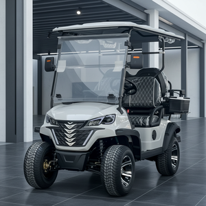 Voiturette de golf électrique tout-terrain 4 places homologué<span class=keywords><strong>e</strong></span> pour la route, design de luxe CAMP, 72V, véhicule de tourisme - Product Image 1