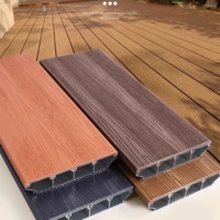 Panneau de terrasse en alliage d'aluminium moderne, résistant aux intempéries, antidérapant, à grain de bois lisse, pour l'extérieur, la terrasse, le toit, le jardin