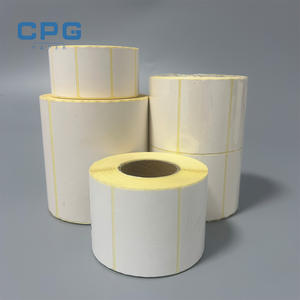 Custom BPA Free Thermal Label Paper Roll High Sensitivity 75x50mm Thermal Shipping Label for <b>Clear</b> Print Quality - Product Image 1