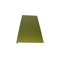 Tôle d'aluminium anodisé vert menthe clair 5005 de 0,21 mm à 3 mm avec AA15 pour la construction durable, l'intérieur et l'équipement médical