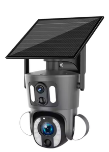India Selandia HD CCTV PTZ/lensa ganda/peluru/Solar/Wifi/kamera POE 1080P/4MP/2MP kamera pengawasan rumah penglihatan malam - Product Image 2