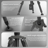Tripod Elektrik Satu Sumbu Mini Ringan Profesional RTP500 Aluminium, Dapat Dikendalikan Jarak Jauh 360 Horizontal, Laris Terjual