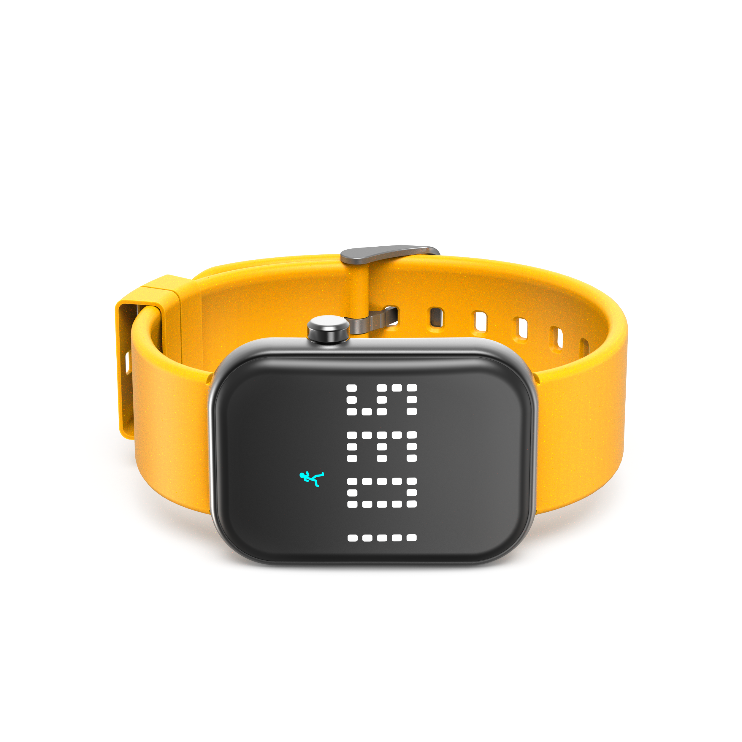 silent vibrating wrist alarm TabTime Vibrating Alarm Reminder Watch (Black)