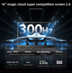 Nouvel Ordinateur Portable <span class=keywords><strong>Gaming</strong></span> Nubia Redmagic 16 Pro 2026, 16 Pouces, 300Hz, U9-275HX/RTX5090, Design <span class=keywords><strong>Cyberpunk</strong></span> Super Cool pour l'Esports - Product Image 5