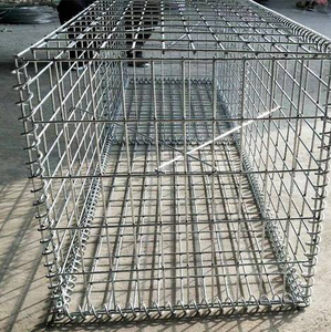 Grillage de gabion soudé galvanisé à chaud, maille de 10 mm pour cage à roche, idéal pour clôtures de jardin et travaux d'ingénierie civile - Product Image 2