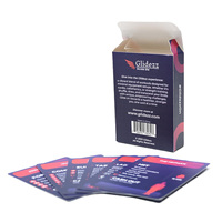 Vente en gros, impression personnalisée et personnalisée, papier plastique PVC, portable, carré, boîte de jeu étanche, cartes à jouer pour poker