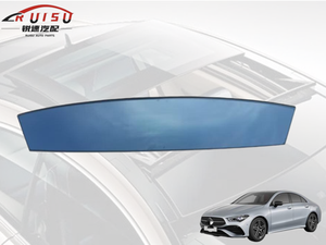 Panneau fixe en verre pour toit ouvrant avant étroit pour <span class=keywords><strong>Mercedes</strong></span>-Benz <span class=keywords><strong>Classe</strong></span> CLA C118 CLA180 CLA200 CLA250 Coupé 4 portes 2019 2020 <span class=keywords><strong>2021</strong></span>+ - Product Image 1