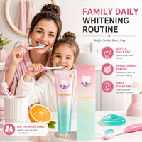 Dentifrice blanchissant à la niacinamide 100g, personnalisé en usine, marque privée, soin longue durée, dentifrice éclaircissant pour les dents