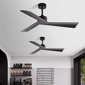 Quạt trần mà không có đèn tuôn ra núi điều khiển từ xa, ABS Blades hiện đại ngoài trời Quạt trần không có ánh sáng cho phòng ngủ - Product Image 3