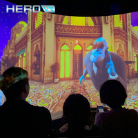 HEROVR FEC Taux de fréquentation élevé Vibration Projecteur de réalité virtuelle 12d immersif élevé Cinéma