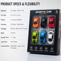 Mini porte-clés modèle de voiture de sport en métal, design avec portes ouvrables, pendentif de course, en vrac, cadeau, jouet pour enfant, breloque de sac, anniversaire homme
