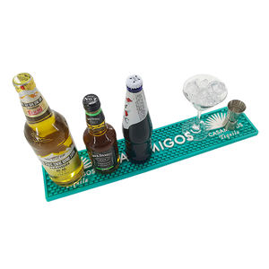 Tapete de Bar Personalizado de PVC Suave y Largo, Antideslizante, Resistente a las Gotas, Ecológico, con Logotipo Personalizable, Accesorios para Bar, Pub, Club, Hogar - Product Image 1