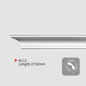 Foshan <span class=keywords><strong>Pu</strong></span> Polyurethaan Kroonlijst Fabrikant Decoratieve Muur Gieten Bouwmaterialen Voor Feestzaal - Product Image 5