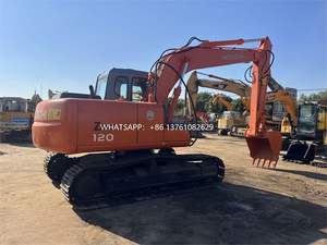 Excavadora Hitachi ZX120 de segunda mano original de 12 toneladas usada en Japón, excavadora usada Hitachi a precio barato - Product Image 5