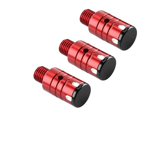 Cache-trou de rétroviseur de moto personnalisé - Capuchon universel en aluminium pour fixation de rétroviseur - Product Image 1