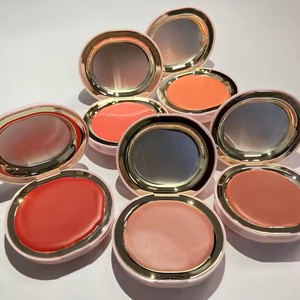 Alta calidad duradera impermeable Etiqueta Privada cosméticos en bálsamo maquillaje crema polvo <span class=keywords><strong>brillante</strong></span> rubor Etiqueta Privada rubor - Product Image 2