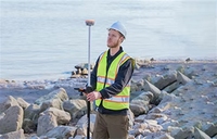 Penerima RTK Chcnav I73 I76 Visual IMU-RTK GNSS Kamera Ganda IP68 Dilengkapi 4G/WiFi Suhu Operasi -45C~75C