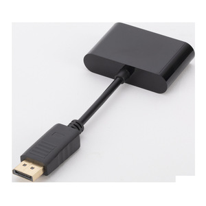 Adaptador Dp a HDMI y VGA, Hub de Plástico para Laptop, Computadora, Monitor y Pantalla - Product Image 5