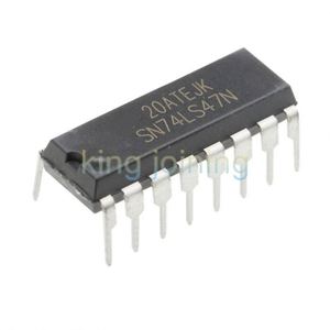 Relay IC chip mạch tích hợp linh kiện điện tử DIP16 74ls47n sn74ls47n - Product Image 2