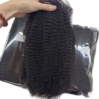 Cheveux humains afro crépus en vrac, grande quantité, 30 g, doux, cheveux naturels en vrac pour tresses, cheveux humains pour femmes