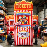 Arche gonflable portable en PVC Songfa pour entrée de fête foraine, décoration événementielle, location de jeux de carnaval