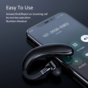Nouveau design S109 – Écouteur <span class=keywords><strong>sans</strong></span> <span class=keywords><strong>fil</strong></span> intra-auriculaire <span class=keywords><strong>à</strong></span> suspension unique pour affaires, sport et <span class=keywords><strong>course</strong></span> <span class=keywords><strong>à</strong></span> <span class=keywords><strong>pied</strong></span> - Product Image 5