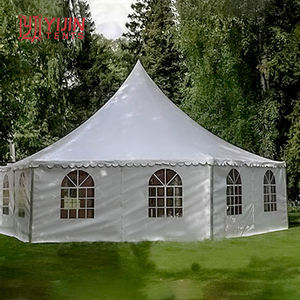 Carpas Hexagonales Tipo Pagoda de Aluminio de 5x5m para Exteriores, Económicas, en Venta, Carpa Hexagonal para Eventos y Exhibiciones - Product Image 3