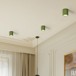 Lámpara de Techo LED de Estilo Retro Francés para Sala de Estar o Dormitorio, Sin Necesidad de Perforación; Estilo Nórdico Original - Product Image 5