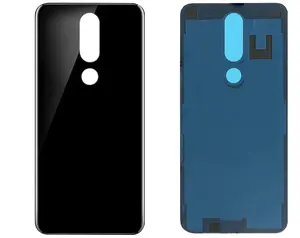 Penutup Belakang Baterai untuk Nokia 5.1 Plus 6.1 Plus 8.1 X7 TA-1102 TA-1105 TA-1108 TA-1109 TA-1112 TA-1120 1199 Kerangka Belakang