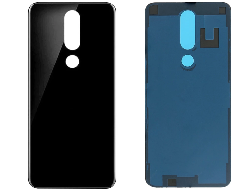 Battery Back Cover for Nokia 5.1 Plus 6.1 Plus 8.1 X7 TA-1102 TA-1105 TA-1108 1199 Rear Housing Mobile Phone Replacement Part