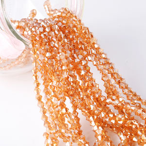 6mm De Haute Qualité de Marque Au Chalumeau Bicone Perles pour la Fabrication De Bijoux, Gros Bracelet En Verre Perles De Cristal Strass - Product Image 5