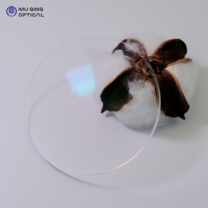 Nhà Máy Bán buôn UV400 màu xanh HMC ống kính quang học 1.56 tầm nhìn duy nhất rõ ràng CR39 nhựa EMI lớp phủ kính ống kính cho nhãn khoa sử dụng - Product Image 3