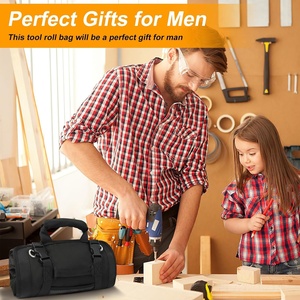 Bolsa <span class=keywords><strong>de</strong></span> Herramientas <span class=keywords><strong>de</strong></span> Tela Oxford al por Mayor, Bolsa <span class=keywords><strong>de</strong></span> Herramientas Portátil Colgante para Electricistas, Mantenimiento y Reparación - Product Image 2