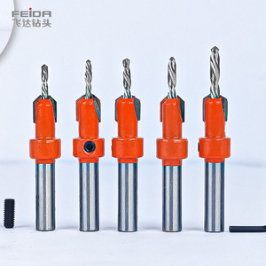 Feida vòng chân TCT có thể điều chỉnh gỗ Vít mũi khoan mũi khoan cho chế biến gỗ với Hex chìa khóa cờ lê tùy chỉnh - Product Image 3