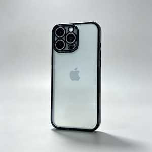 เคสใสเคลือบไฟฟ้าบางเฉียบขอบตรง - ใช้ได้กับ <span class=keywords><strong>iPhone</strong></span> 16, 15, 14 และ 13 Pro Max Series - Product Image 5
