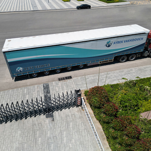 Semi-<span class=keywords><strong>remorque</strong></span> à rideaux latéraux 5 essieux 120 m³ avec bâche et caisse de chargement pour camion - Product Image 2