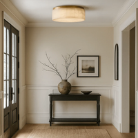 Plafonnier moderne de luxe en onyx naturel, rond, avec cadre en métal doré, lumière LED à lueur chaude, pour chambre à coucher