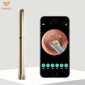 Hot Selling Visual Otoscope Connect Wireless <b>Ear</b> <b>Wax</b> <b>Removal</b> Tool Kit <b>Ear</b> Care Endoscope Camera Earwax Cleaner - Product Image 1