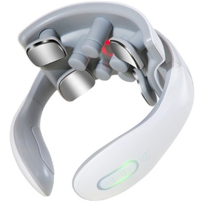 New Type Electric Pulse Neck <b>Massager</b> Rechargeable Four Massage <b>Heads</b> Wireless Neck <b>Massager</b> - Product Image 5
