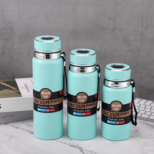 Termos aislados de doble pared, botellas de agua de acero inoxidable 304 para deportes, copas de vino, copa de bebida, juego de regalo - Product Image 2