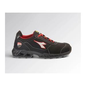 Diadora รองเท้าเซฟตี้ตัดต่ำ701.181226-C1462/41, รองเท้าเซฟตี้ตัดต่ำเครื่องยนต์ฉลาม S3S ต่ำ Fo SR ESD สีดำ/ แดง - Product Image 1