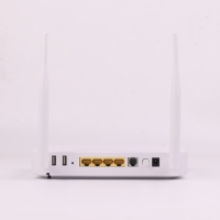 Meilleur Prix Terminal Optique FTTH XPON ONU 4GE+1POTS+WIFI Double Bande Modem Routeur EPON GPON XPON ONU